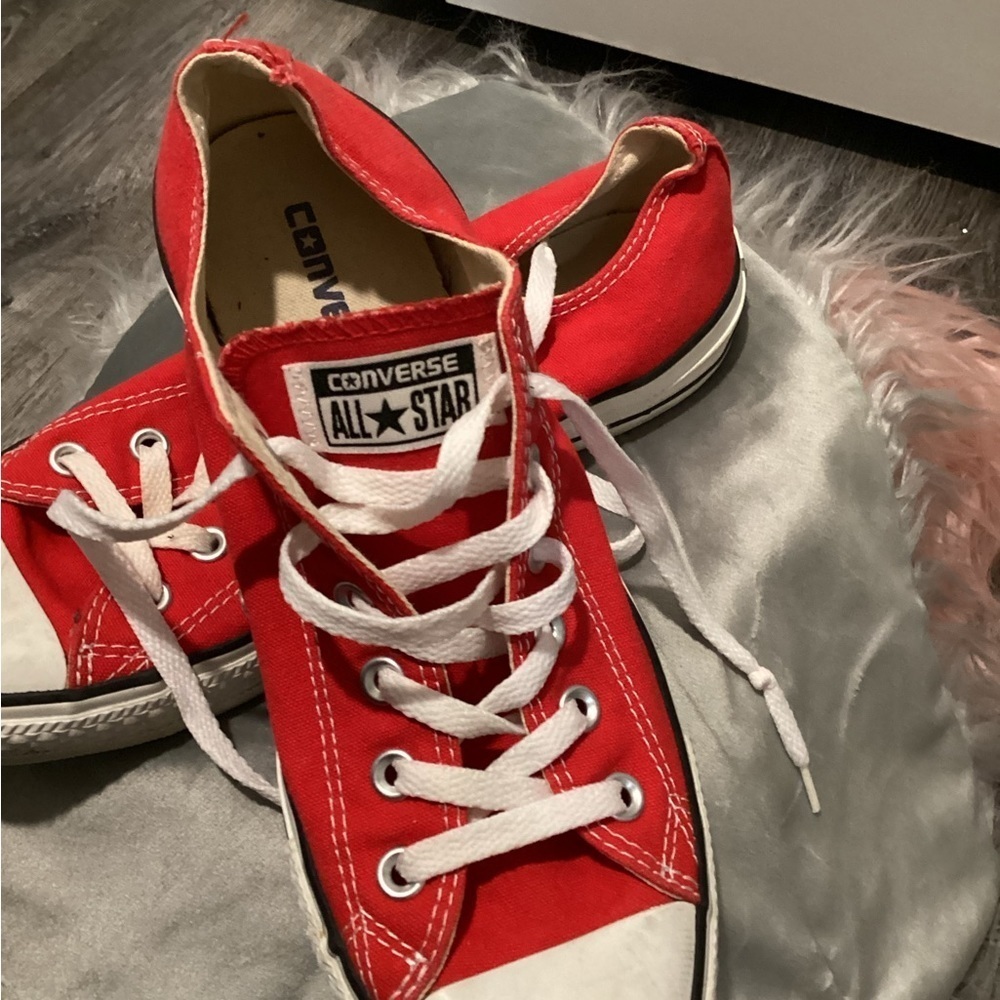 Converse Orangish red color